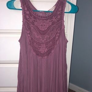 Altard state purple/plum small dress with buttons.